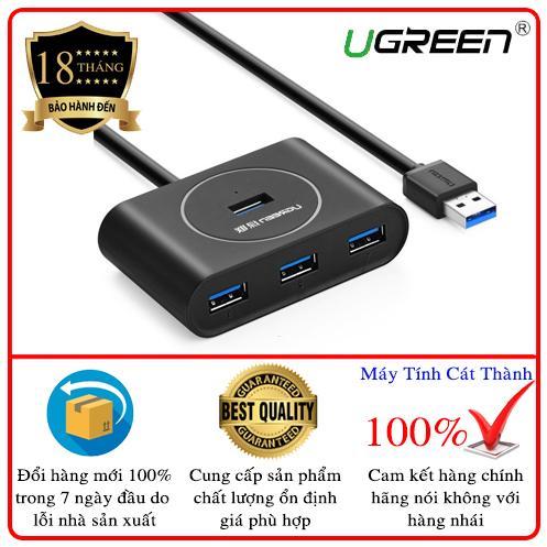 Bộ chia 4 cổng usb 3.0 dài 80cm ugreen cr113 20291
