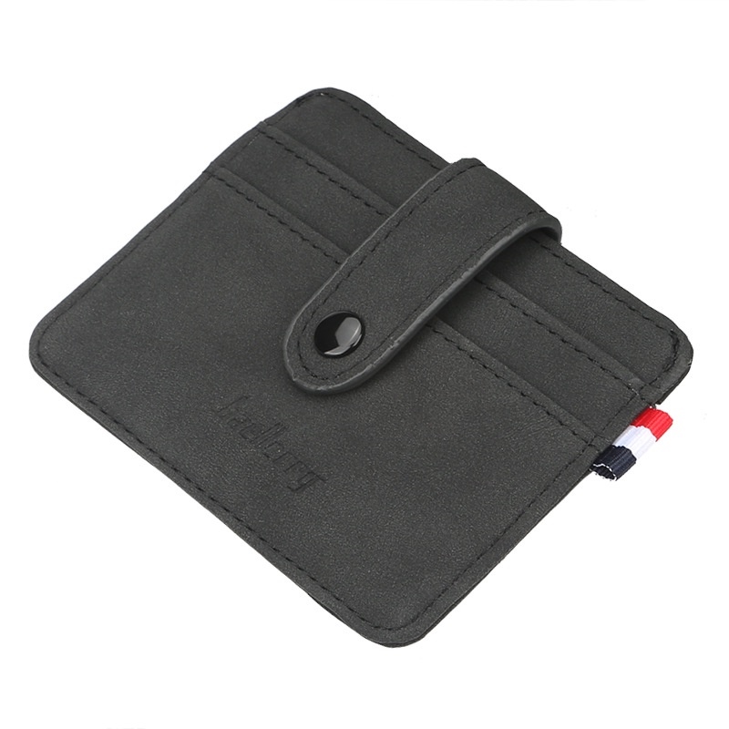 【nóng】 Ví da nam mini đựng thẻ Baellerry nhỏ gọn bóp ví nam đựng thẻ bóp da nam mini cao cấp-VN01