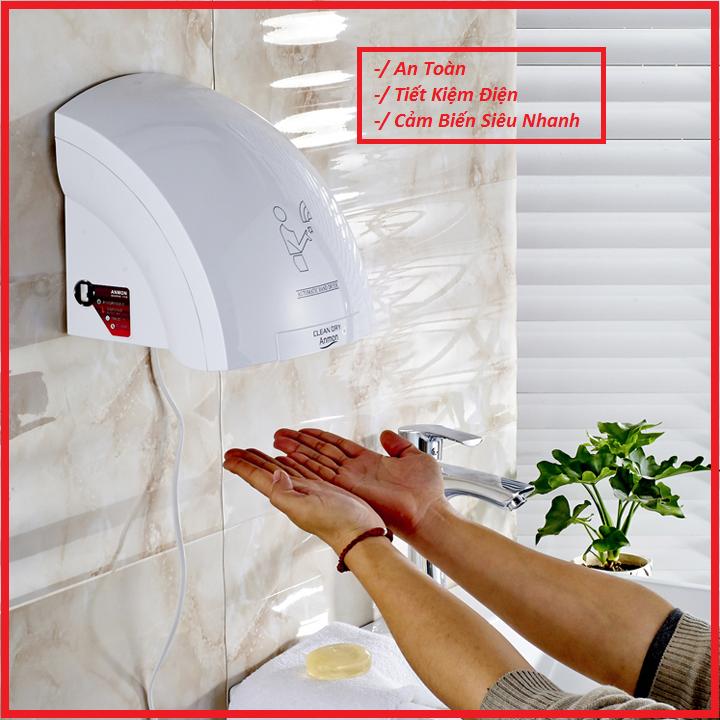 Máy Sấy Tay Tự Động Cao Cấp - Máy Sấy Tay Cảm Ứng Tự Động