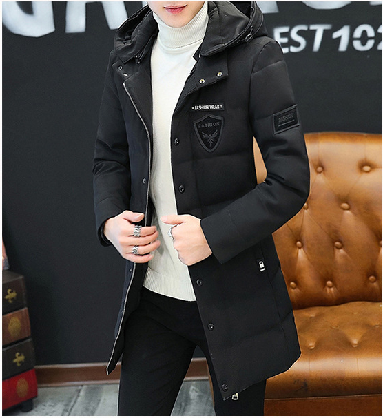 Áo khoác nam AP34 - Áo khoác phao nam dáng dài Slim phong cách HQ hang nhap QC cao cấp