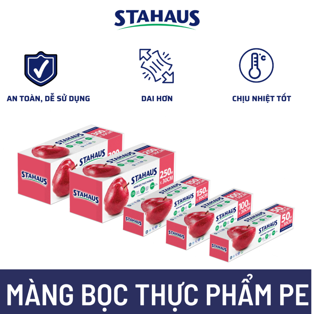 Màng bọc thực phẩm pe stahaus