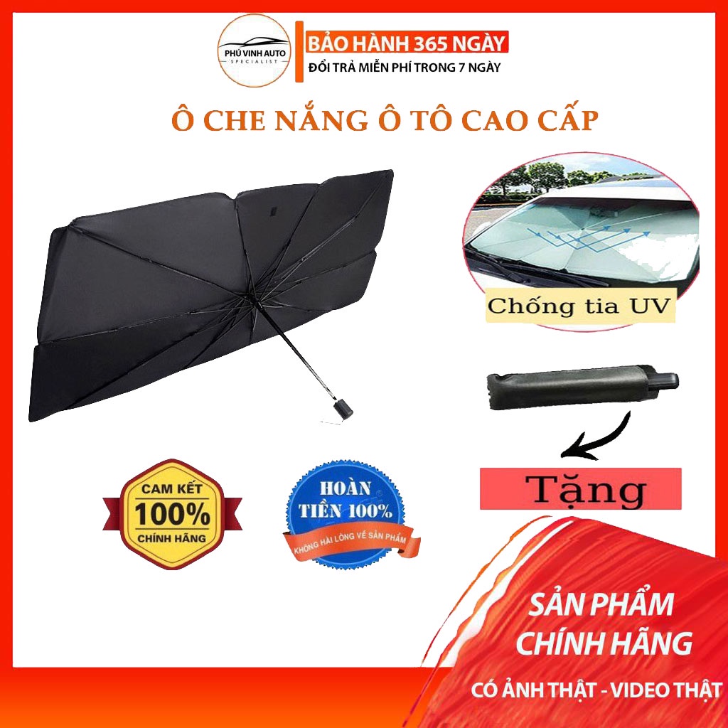 Ô che nắng kính lái ô tô gấp gọn -ô chống nóng kính trước xe hơi -dù che kính lái xe ô tô bạc cách nhiệt chống nắng tốt
