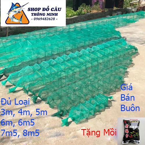 [ Giá Bán Buôn ] Lồng lưới bát quái chã 12 cừa ngục đủ kích thước từ 9 khung đến 29 khung, lưới bắt cá, lưới lồng bắt cá tôm lươn trạch, lưới đánh cá . Tặng Kèm 1 gói mồm tôm siêu nhậy ( Shop Đồ Câu Thông Minh )