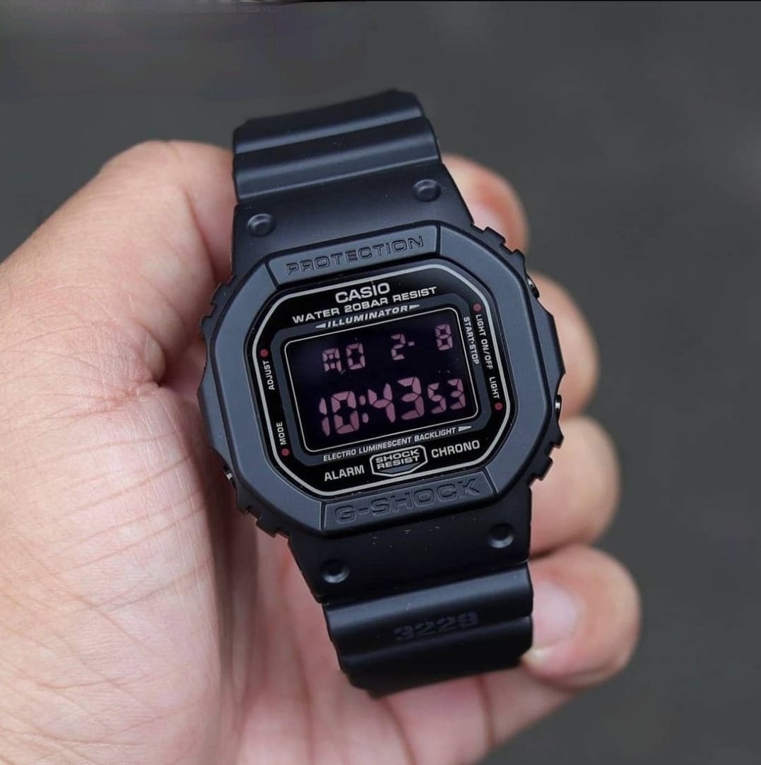 Đồng hồ thể thao nam casio g-shock dw-5600ms-1dr - chính hãng
