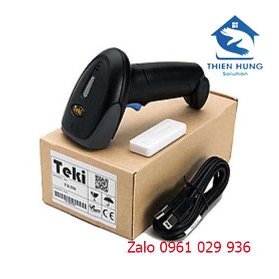 Máy quét mã vạch không dây 1d teki tk150