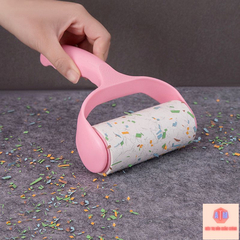 Cây Lăn Bụi Làm Sạch Quần Áo, Ga Giường, Sofa, Lông Chó Mèo - lăn sạch lông động vật sợi vải đồ da, Thiết kế nhỏ gọn, có thể mang theo khi đi du lịch, công tác...