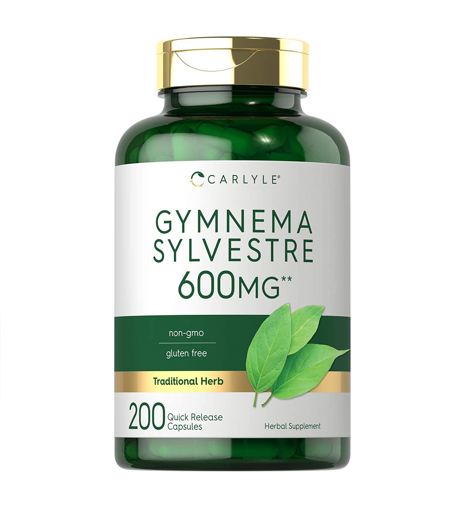 Viên uống hỗ trợ đường huyết, tiểu đường Carlyle Gymnema Sylvestre 600mg 200 viên