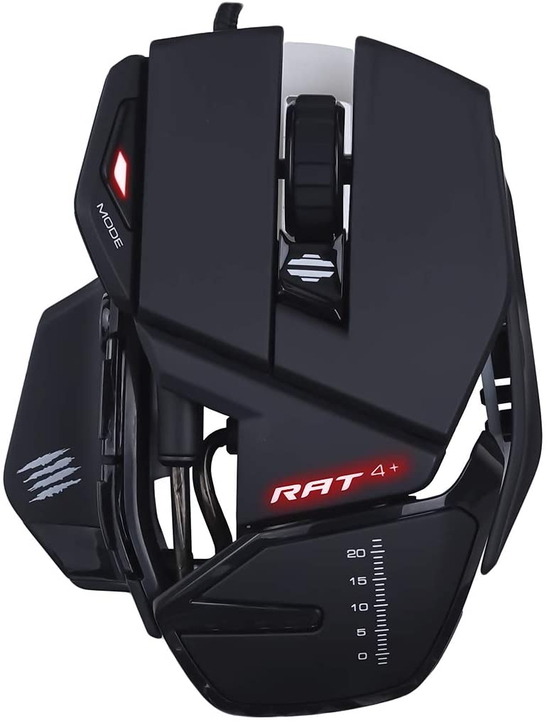 Chuột Gaming Gear Madcatz Authentic R.A.T 4+ Hàng chính hãng