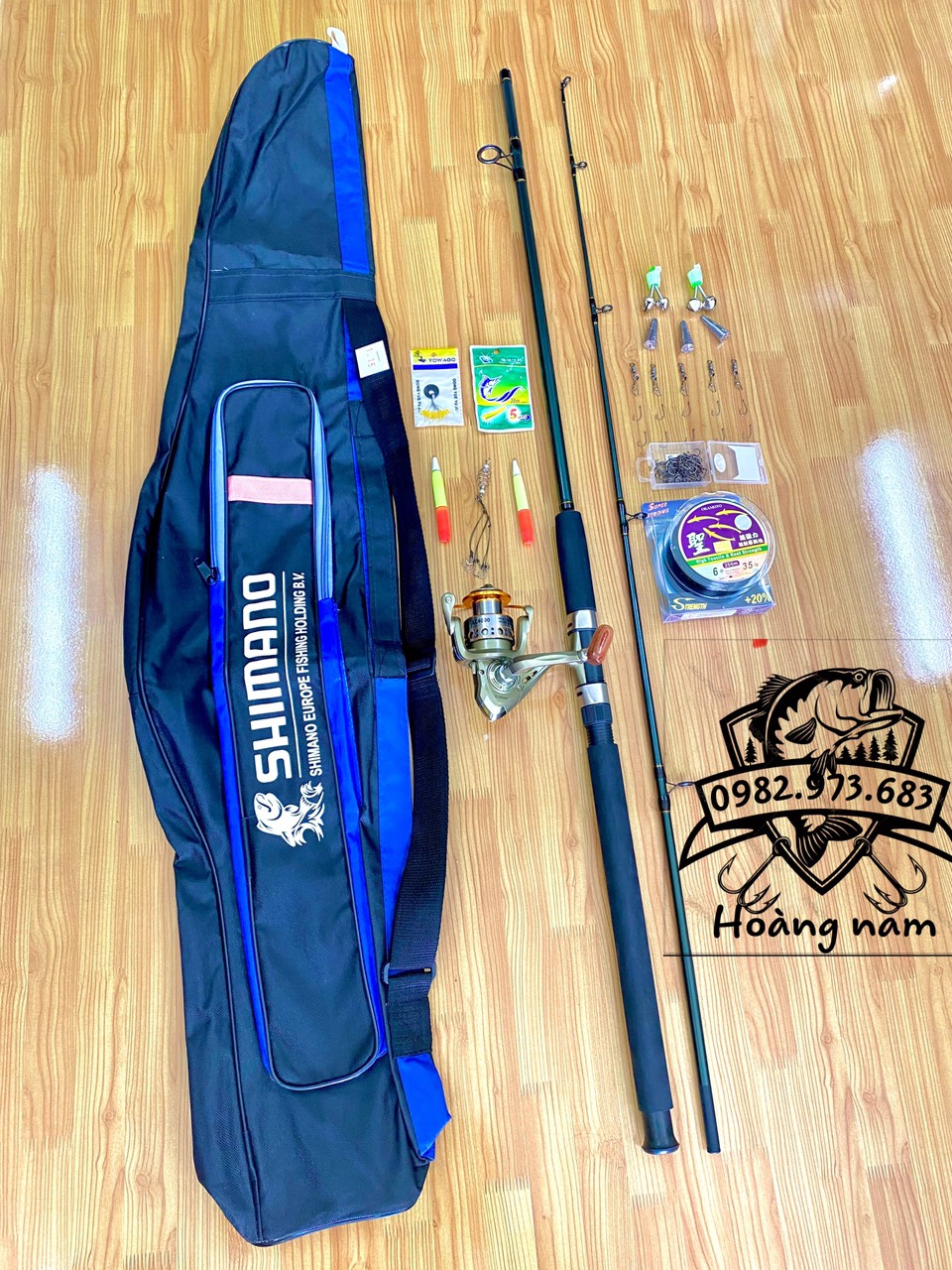 combo cần 2 khúc daiwa 576 + máy yomoshi lc kim loại ( kèm tất cả phụ kiện như trong hình )