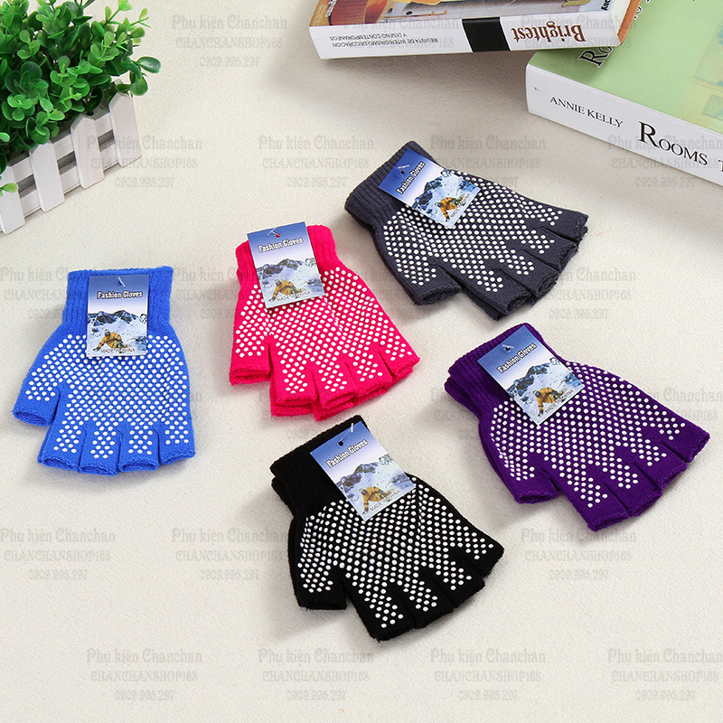 Bao tay tập Yoga - bao tay chống trượt 34k / cặp - Chất Poly