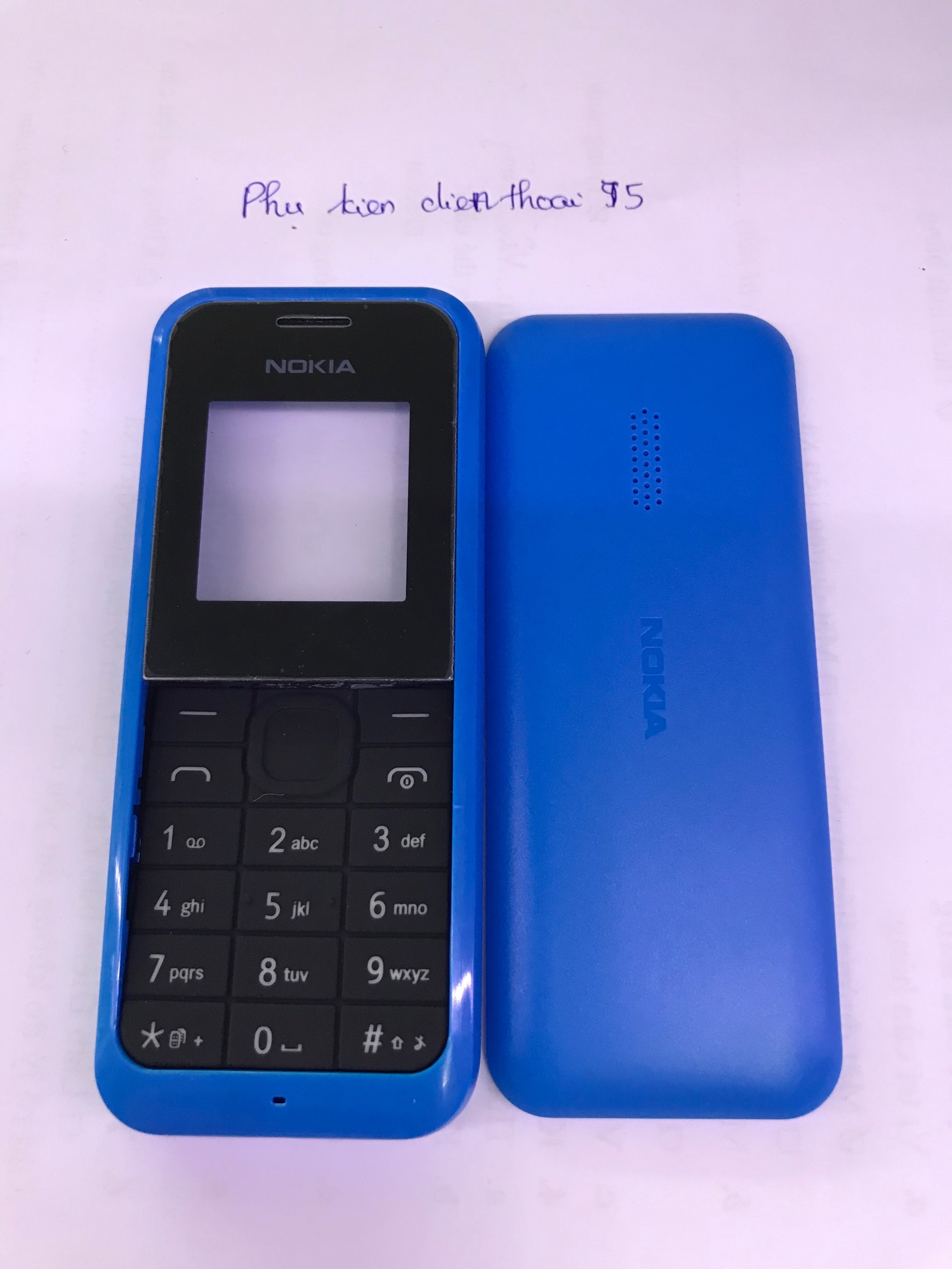 vỏ nokia 105 đời năm 2016, vỏ gồm phím, đẹp như hình