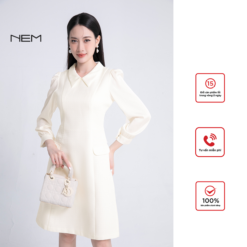 Đầm thiết kế dáng a nem fashion d09252