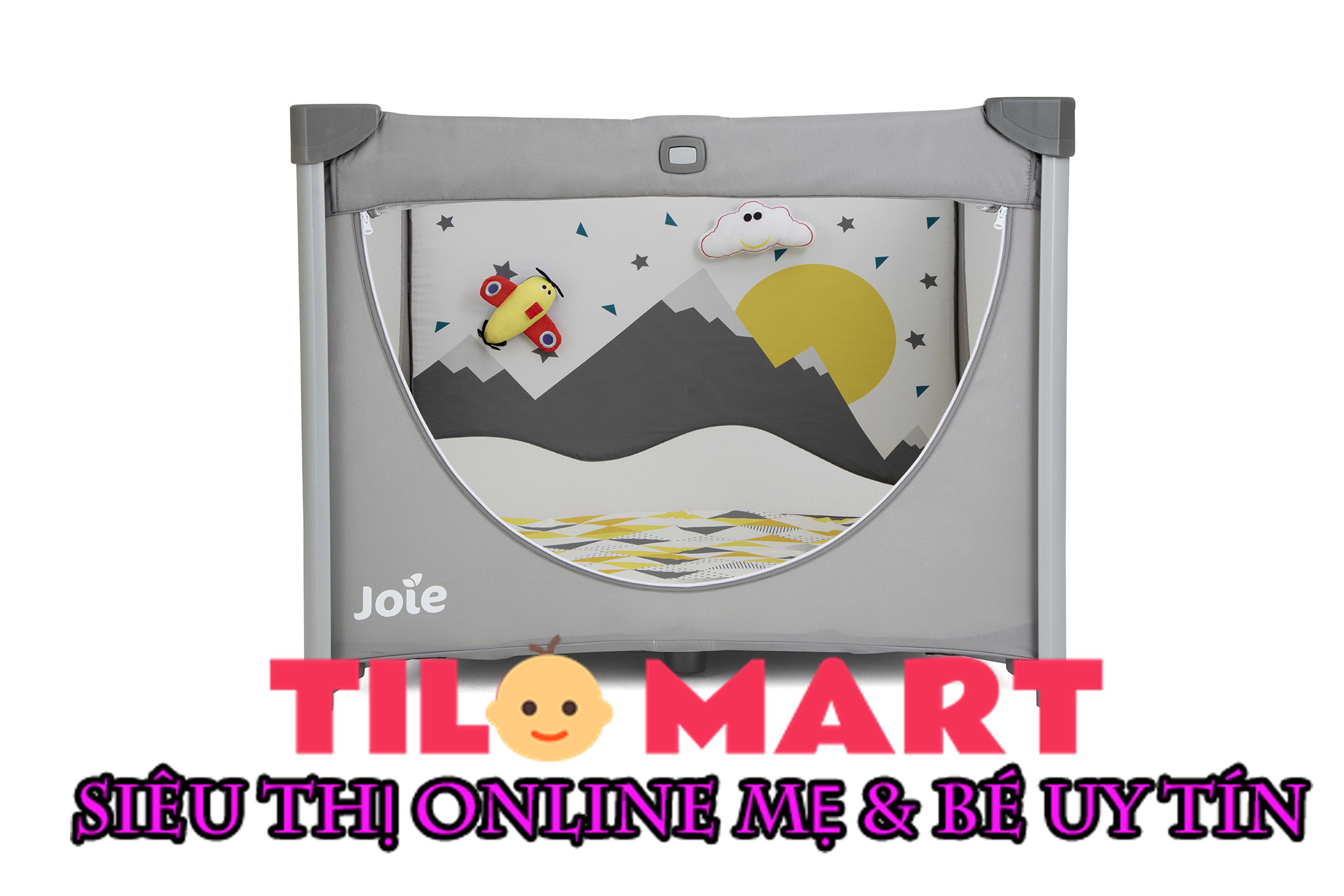Giường cũi trẻ em Joie Cheer Little Explorer cao cấp