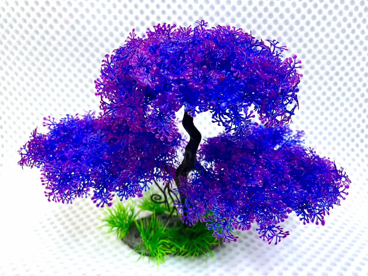 Cây bonsai 3 tán trong bể cá - 20903- Cây nhựa trang trí bể cá