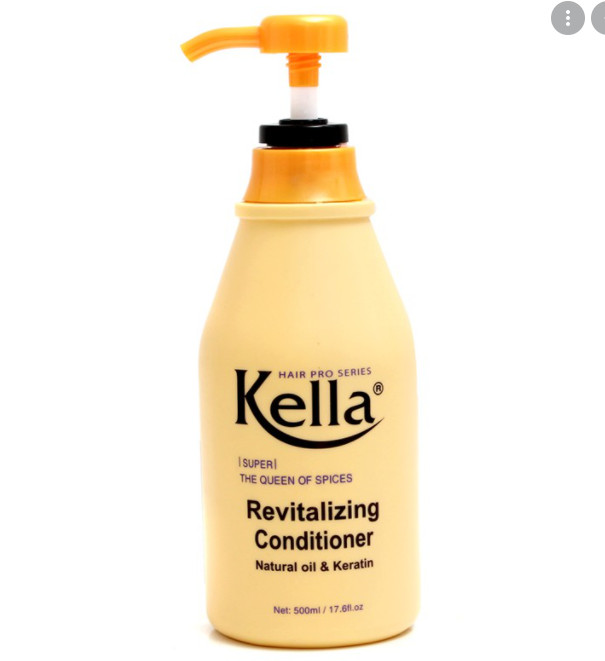 Dầu xả phục hồi tóc hư hại kella 500 ml vàng