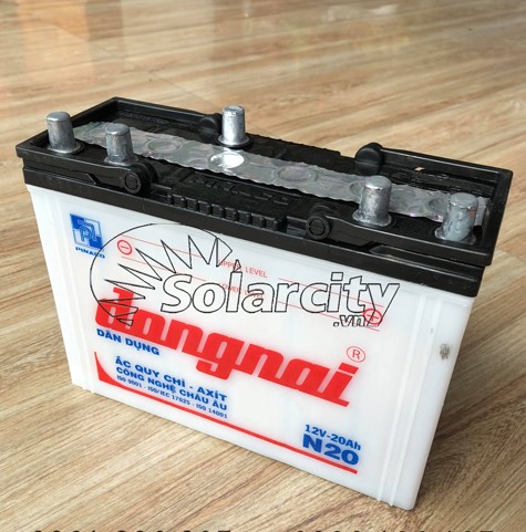 ẮC QUY ĐỒNG NAI NƯỚC 12V-20AH (N20) ( không kèm axit)
