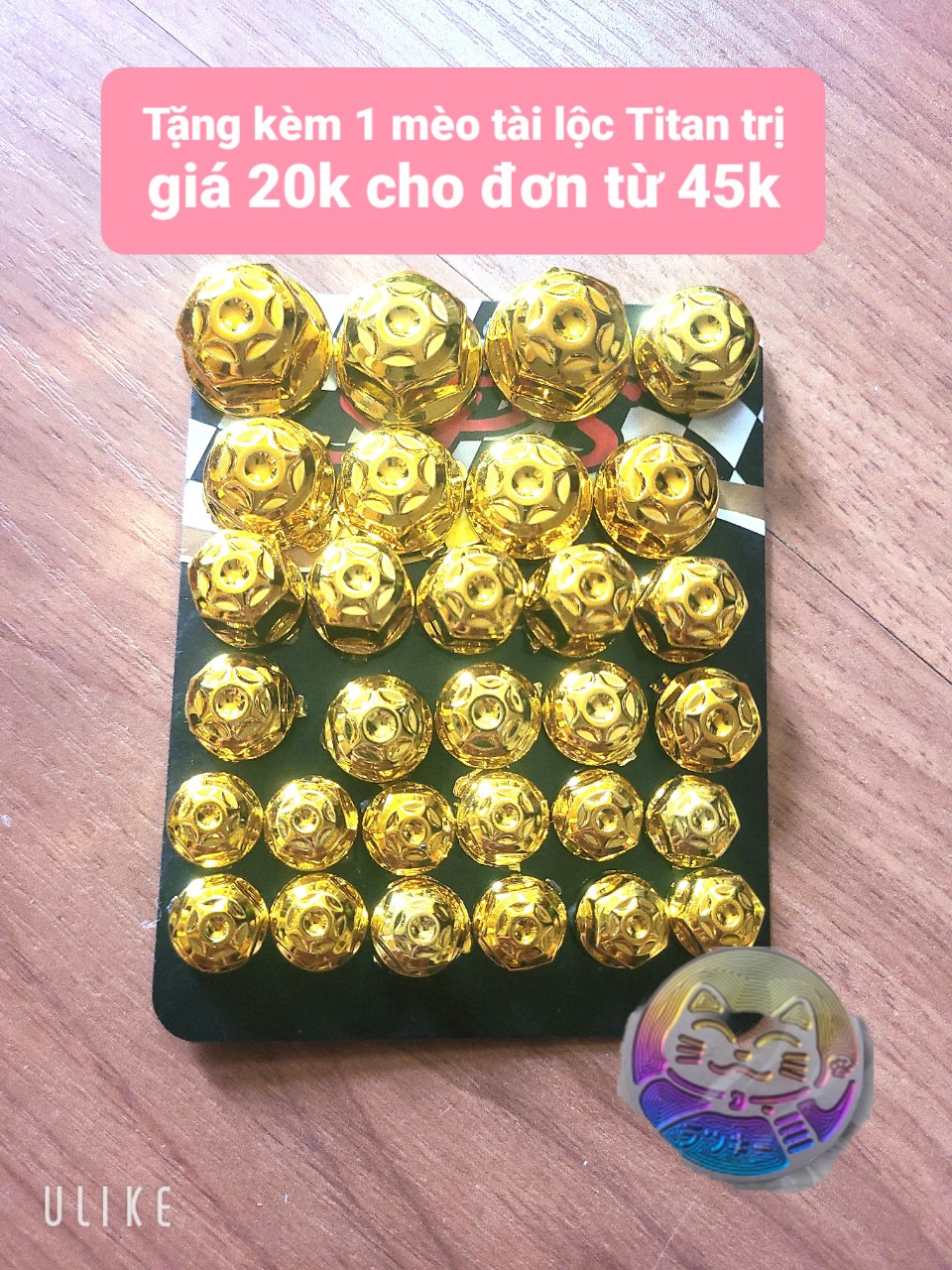 Ốc chụp nhựa đủ màu xe máy giá rẻ