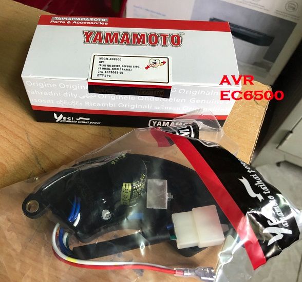 Bộ điều chỉnh điện áp avr cho 2kw 5kw 6.5kw 1 pha xăng máy phát điện ec6500 ec2500