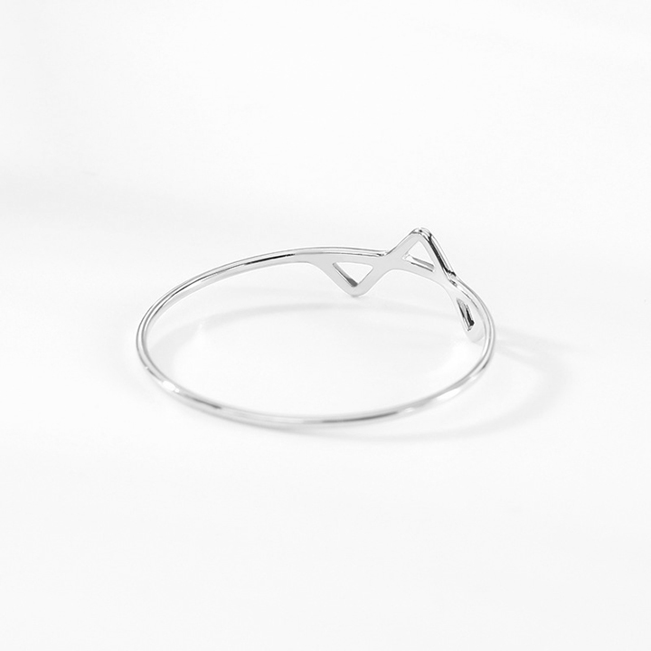 [HCM]NHẪN XI CAO CẤP HÌNH TAM GIÁC