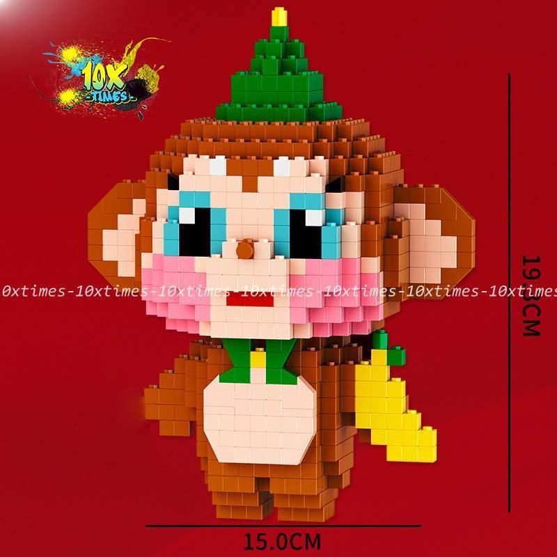 Mô hình lắp ráp 12 con giáp lớn