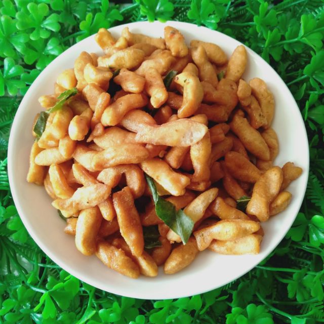 250g bánh giòn con cá