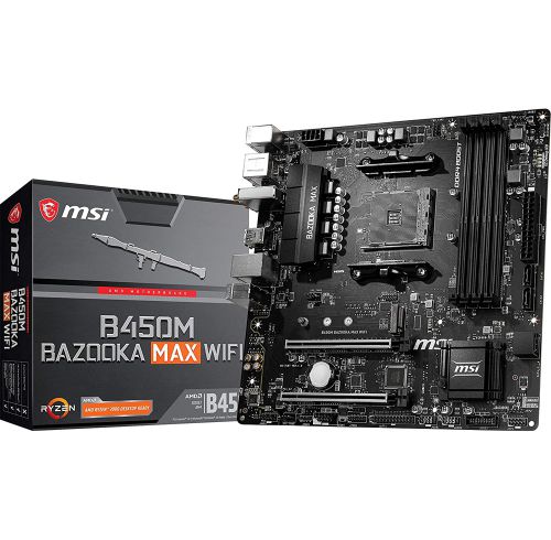 Msi b450m bazooka max wifi full box