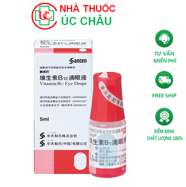 Nhỏ mắt sancoba nhật bản chống cận thị 5ml