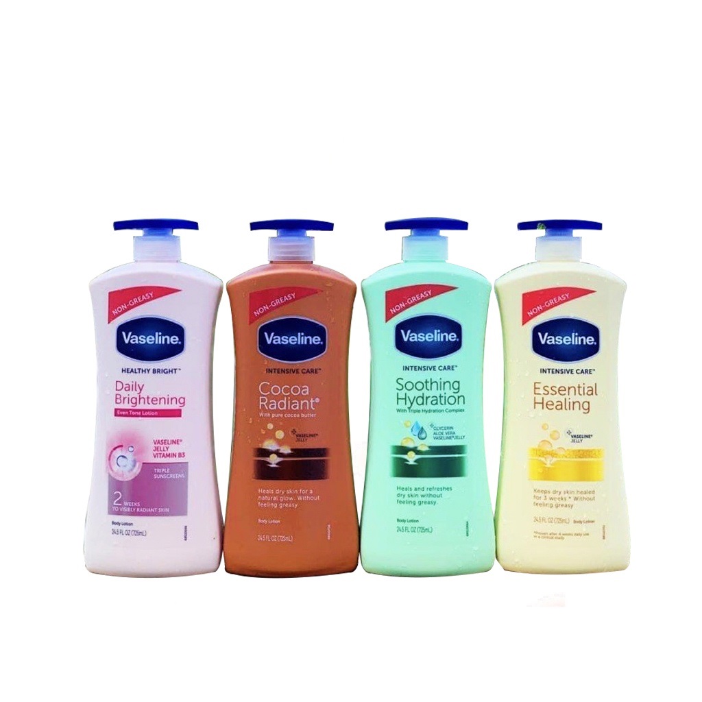 Dưỡng thể trắng da toàn thân vaseline mỹ 725ml