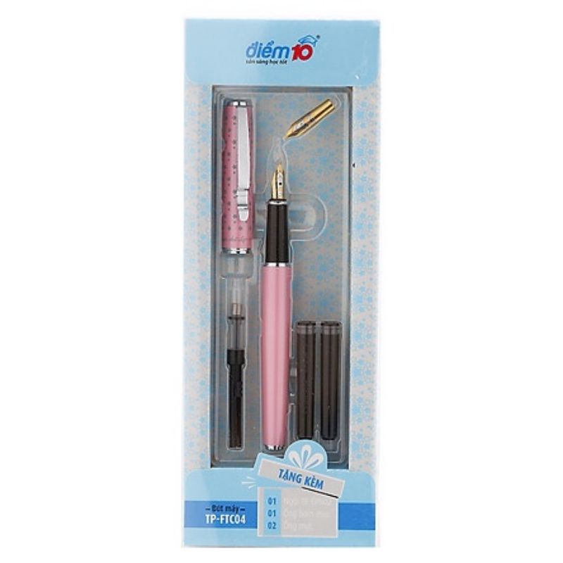 Bút máy luyện viết chữ đẹp thiên long ftc 04 +tặng kèm ngòi fpn02