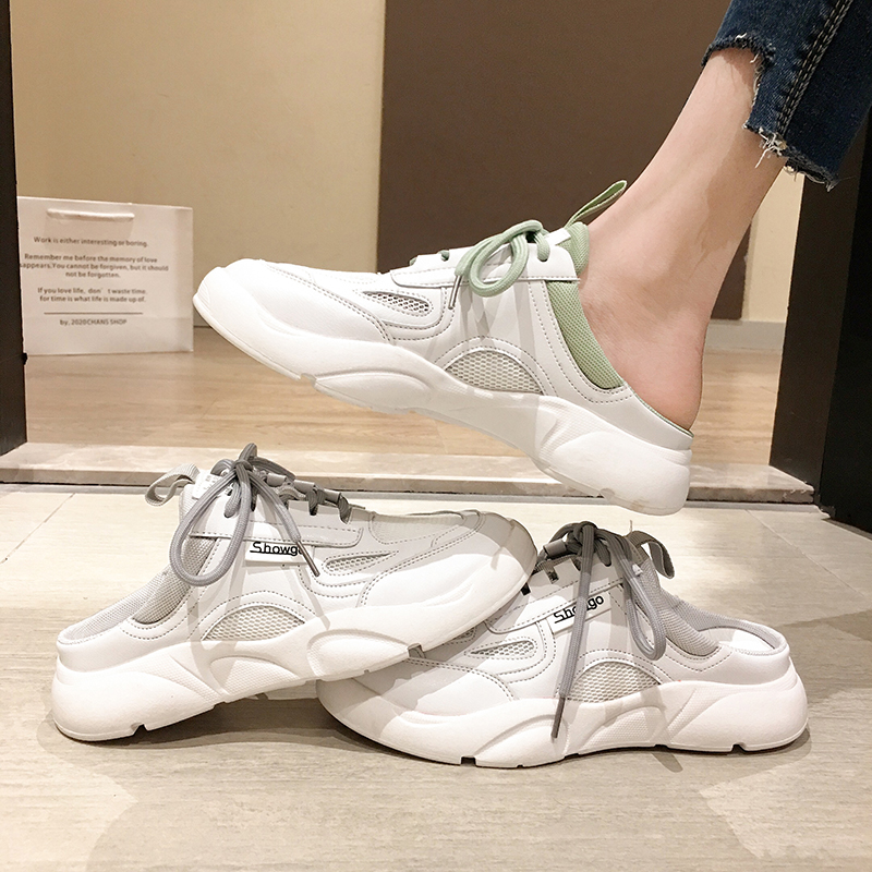 Giầy nữ thể thao hở gót - d026