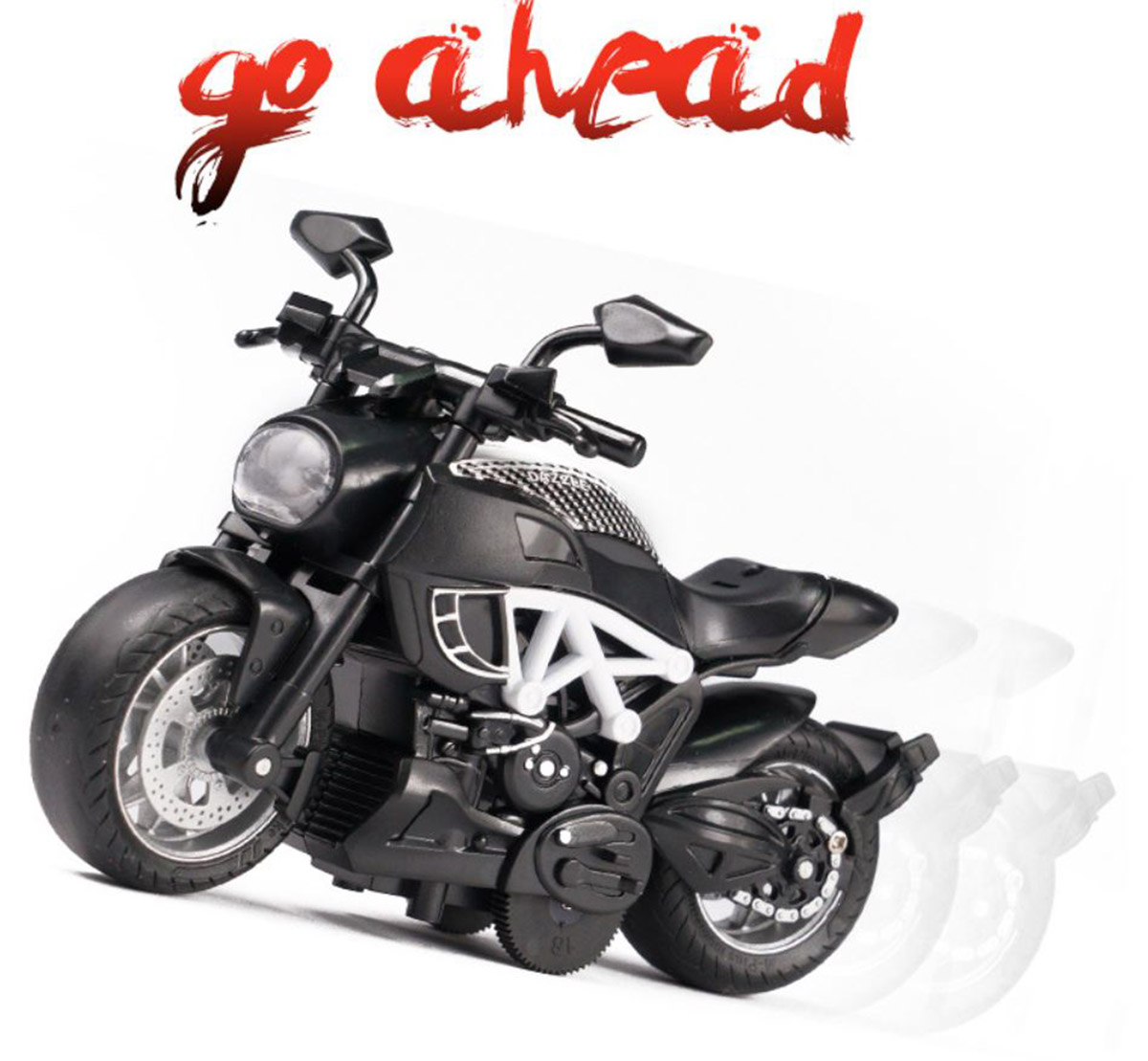 Mô hình xe Moto kim loại Ducati tỷ lệ 1:14