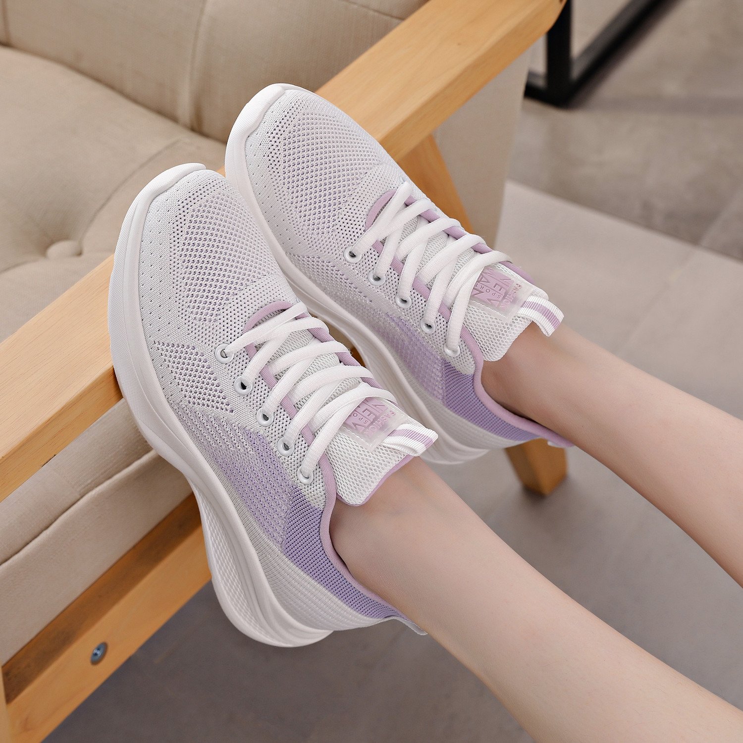 Giày nữ thể thao, giày thể thao nữ sneaker giá rẻ, giày sneaker nữ HOT TREND