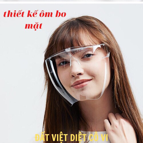 Kính bảo hộ mặt nạ giúp bảo vệ mắt khỏi bụi bẩn, kính bảo hộ lao động
