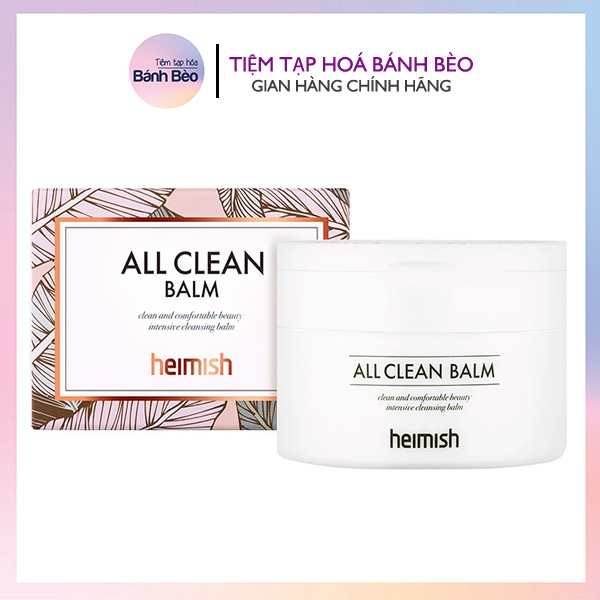   BÁN CHẠY NHẤT  Sáp Tẩy Trang sạch sâu loại bỏ dầu thừa Heimish All Clean Balm 120ml 50ml #Heimish 