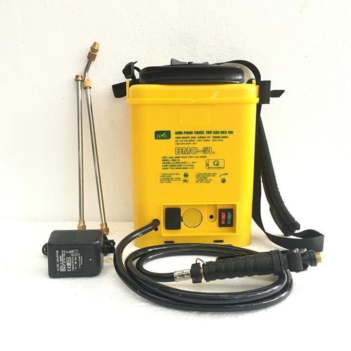 Bình Phun Điện Đa Năng 5 Lít BMC - Bình phun, xịt điện 5L hàng chính hãng BMC bảo hành 6 tháng
