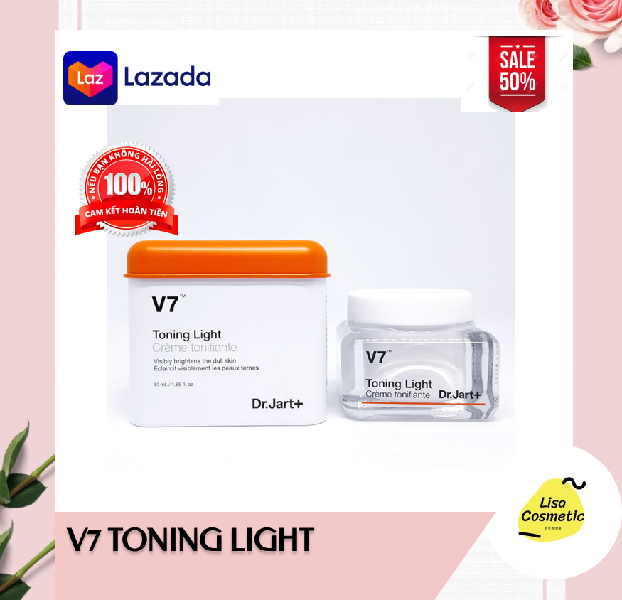 Kem dưỡng trắng và tái tạo da v7 toning light hàn quốc