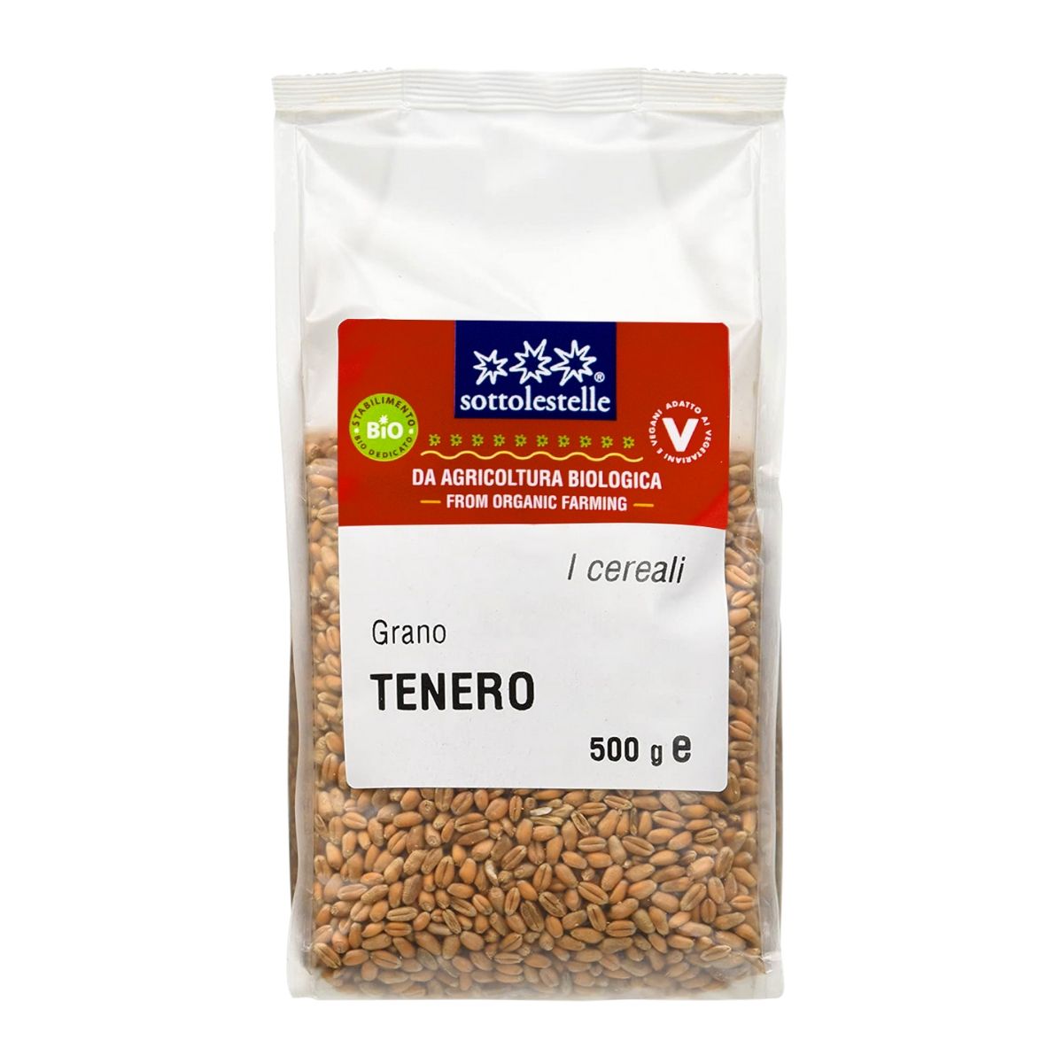 Hạt lúa mì hữu cơ Sottolestelle 500g Organic WheatGrass Seeds