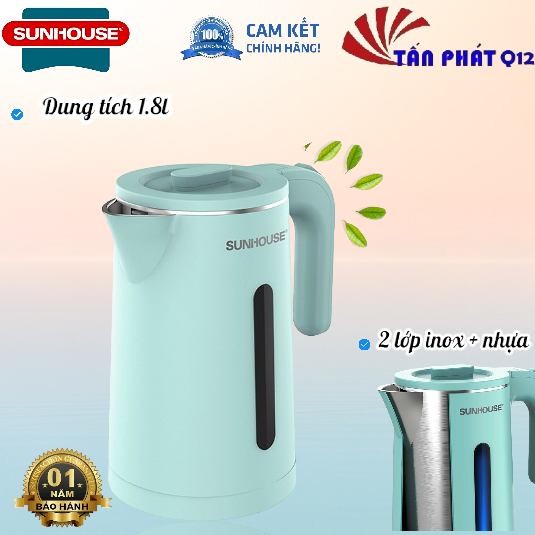 Ấm siêu tốc Sunhouse SHD1351 HOẶC BARETTI181G (BH 12 THÁNG)