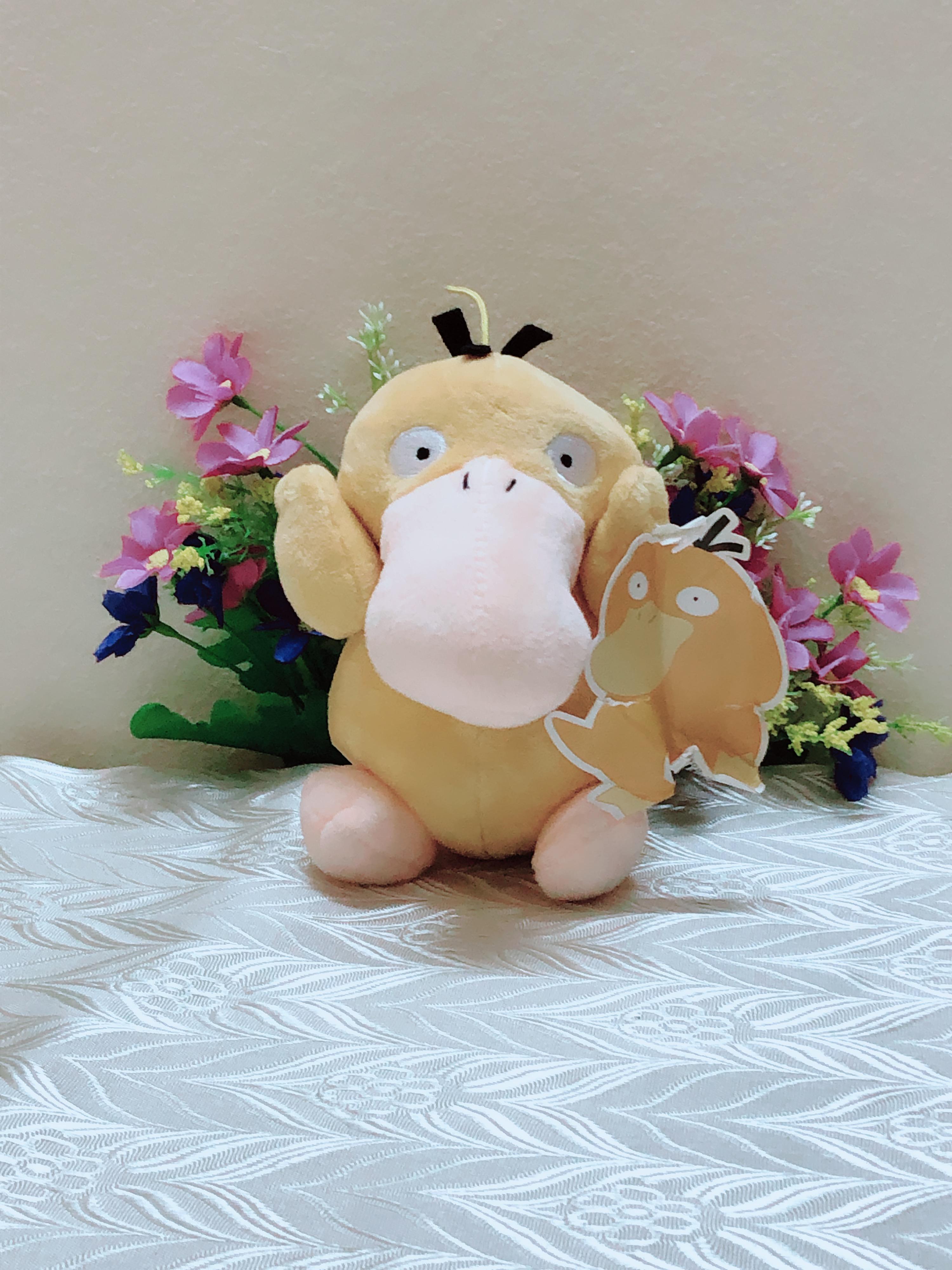 Gấu bông Pokemon Vịt Psy - Móc khóa