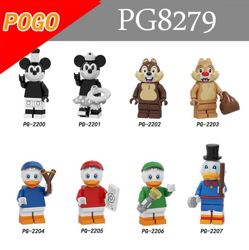 [HCM]Đồ chơi lắp ráp Minifigure các nhân vật chuột Mickey-PG8279