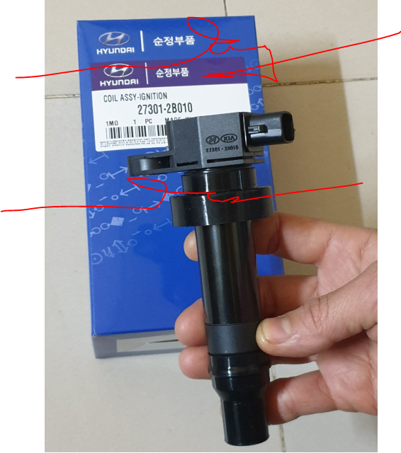 Mobin/bobin/mô bin/bô bin đánh lửa xe cerato, elantra, accent k3, cerato, forte, i30, i20, rio, avante