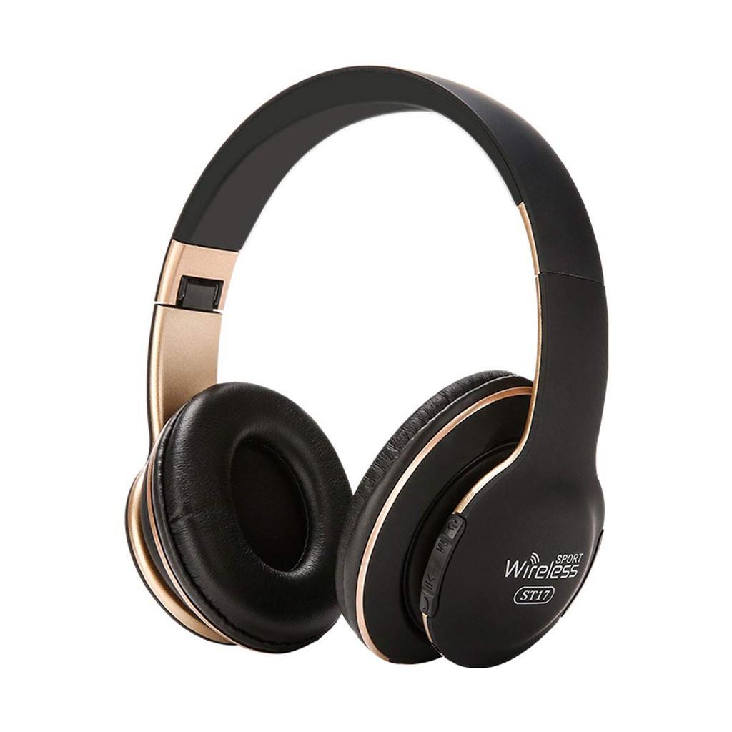 [HCM][ SALE CỰC SỐC ] Tai Nghe Chụp Tai Cao Cấp P17 Tai nghe bluetooth chụp tai - Tai phone bluetooth nghe nhac - Tai nghe Không Dây Bluetooh P17. Tai nghe chụp tai đệm êm Bluetooh P17 Chống Ồn Siêu Trầm Siêu Bass Cực Mạnh.