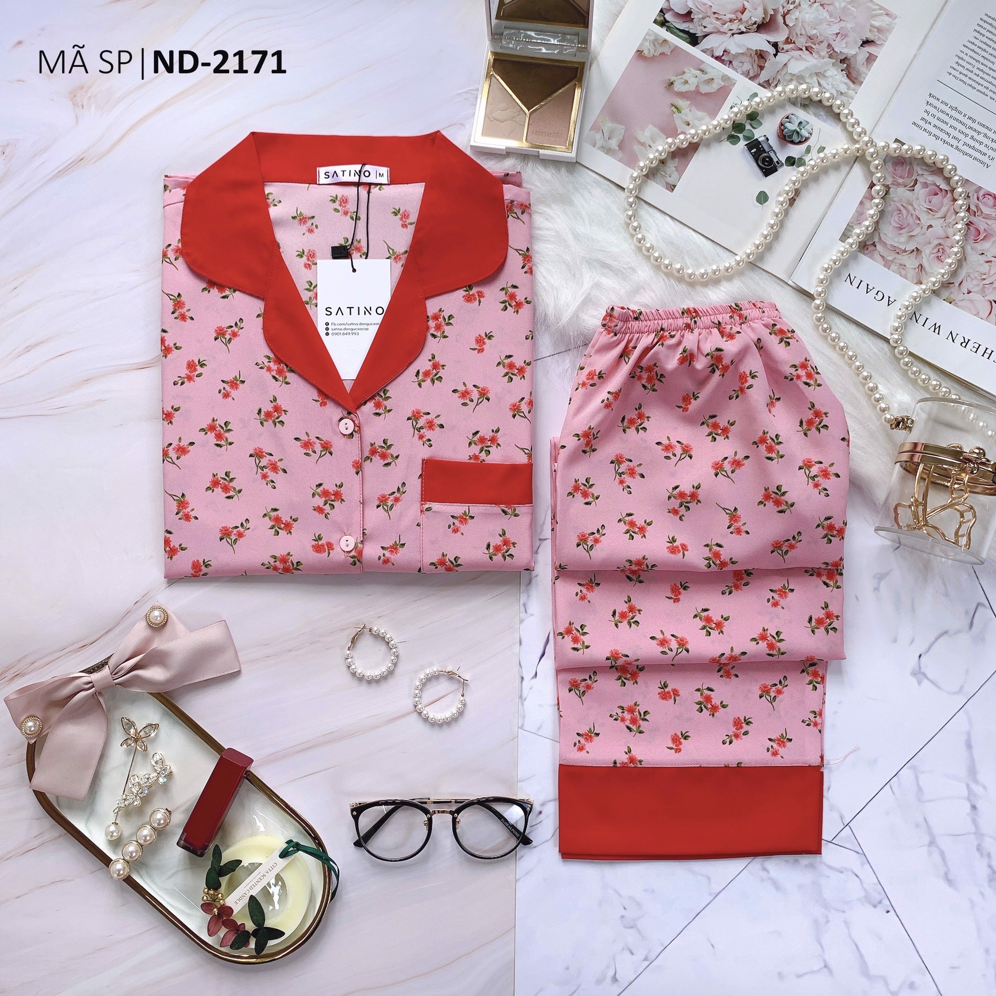 Pijama tnqd - ruby pink