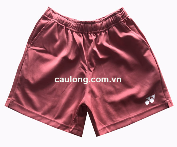 Quần short cầu lông nữ yonex hồng xí muội