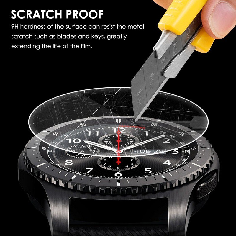 Combo 2 Dán cường lực đồng hồ Samsung Gear S3 Classic/ S3 Frontier/ Galaxy Watch 46mm