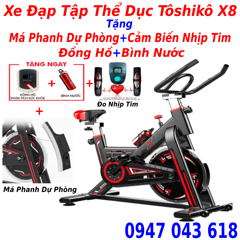 Nhà máy xe đạp thể dục King Sport X9 tặng máy cơ bụng ems đo nhịp tim giá đỡ ipad smartphone đồng hồ cung cấp trực tiếp xe đạp nhà quay xe đạp trong nhà xe đạp tập thể dục siêu yên tĩnh thiết bị thể dục