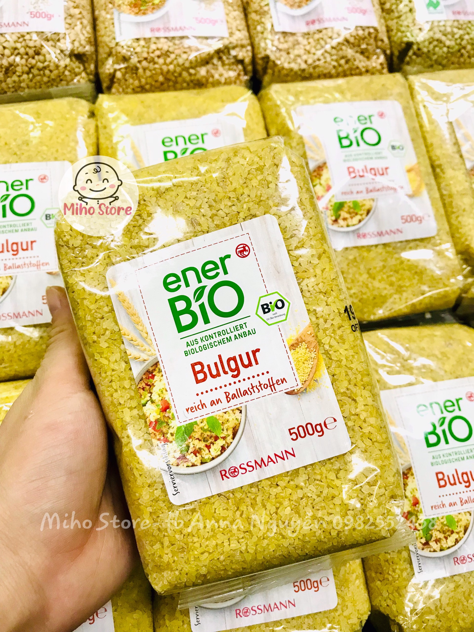 Hạt lúa mì bulgur hữu cơ 500g