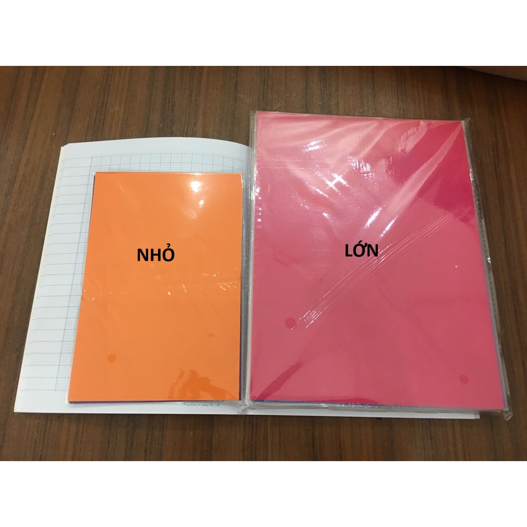 7 tờ giấy thủ công có keo sẵn loại đẹp