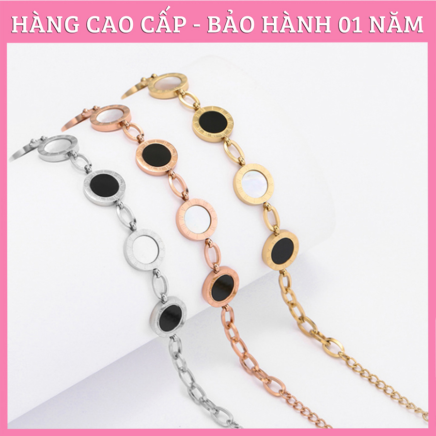 Lắc tay, vòng tay titan số la mã