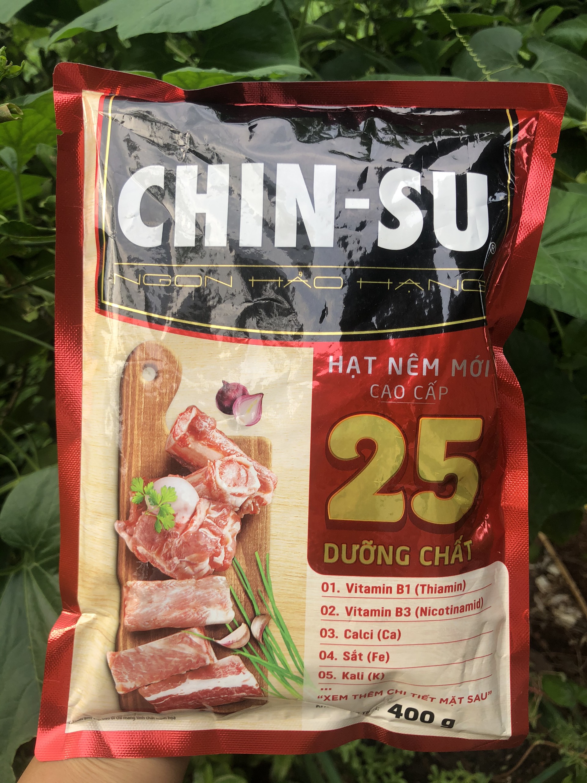 Hạt nêm chinsu 25 dưỡng chất . date 07.2022
